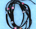 Evil Eye 11465 bracelet DARK BLUE with mixed eyes