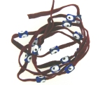 Evil Eye 11465 bracelet Purple with blue eyes