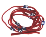 Evil Eye 11465 bracelet Red with blue eyes
