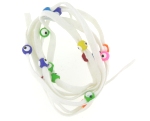 Evil Eye 11465 bracelet White with mixed eyes