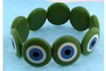 Evil Eye plastic bracelet 