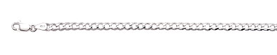 sterling silver 4mm cube chain necklace 2AH28
