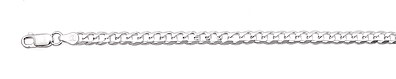 sterling silver 5mm cube chain necklace 2AH29