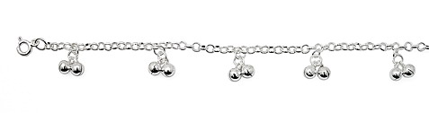 sterling silver charm bracelet 31BA060