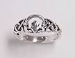 sterling silver claddagh ring style 45at413