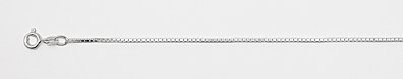 sterling silver 1.3mm box chain 5AH073