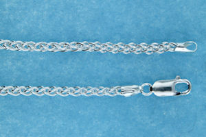 sterling silver 3.5mm spiga chain 7AH124