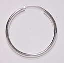 sterling silver hoop earring 82AH010