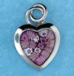 sterling silver heart pendant 8ap531