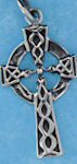 Sterling silver Celtic pendant style A4178