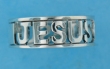 sterling silver jesus ring A601-40