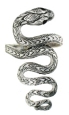 sterling silver snake ring style A654