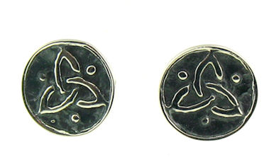 model A767-152 celtic earrings larger view