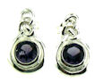 sterling silver celtic design earrings A767176