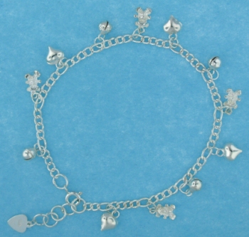 sterling silver anklet AASS1318