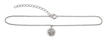 sterling silver anklet AAZ024