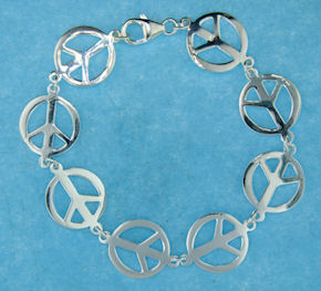 sterling silver charm bracelet AB7064127