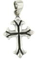 sterling silver cross pendant ABC1018