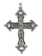 sterling silver cross pendant ABC1023