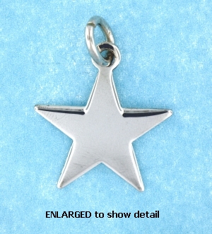 model ABC518 star pendant enlarged view