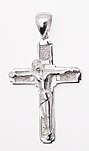 sterling silver cross pendant ABC711
