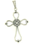 sterling silver cross pendant ABCP1105