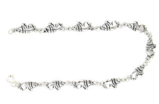 sterling silver bracelet ABE706-3537