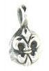 sterling silver Fleur De Lis pendant