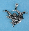 sterling silver fairy pendant AFS0006