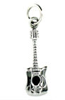 sterling silver electric guitar pendant AGP7063606