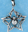 Model AGP706604 Gothic pendant with spider star