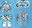 Assorted Silver Rings