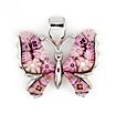 sterling silver butterfly pendant AMP257C5