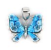 sterling silver butterfly pendant AMP257C7