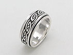 sterling silver Worry ring AR0021