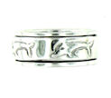 sterling silver spinner ring style AR0083