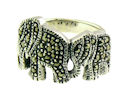 sterling silver elephant ring AR782-16