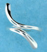 sterling silver twist ring ARP7063833
