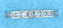 sterling silver cz ring ARW682