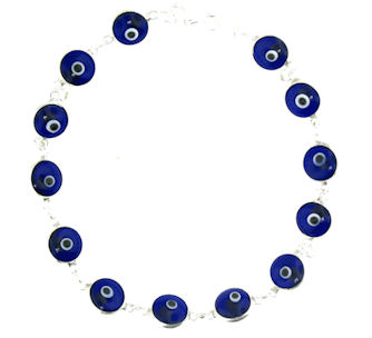 Evil Eye Bracelet EEB715 Blue