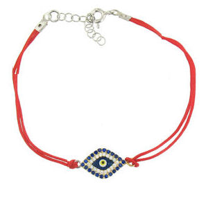 Evil Eye Cord Bracelet EEBCZ5320