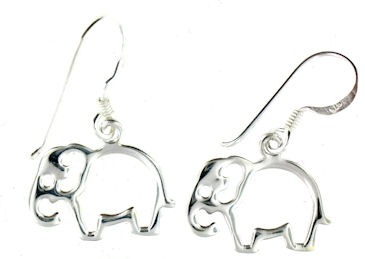 model ELE7062457 elephant earrings larger view