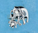 Silver Elephant Rings