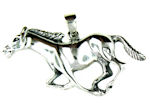 sterling silver horse pendant HNL7062596