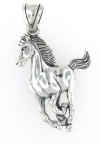 sterling silver horse pendant HP184
