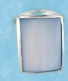 sterling silver MOP ring MOPR0013-Blue