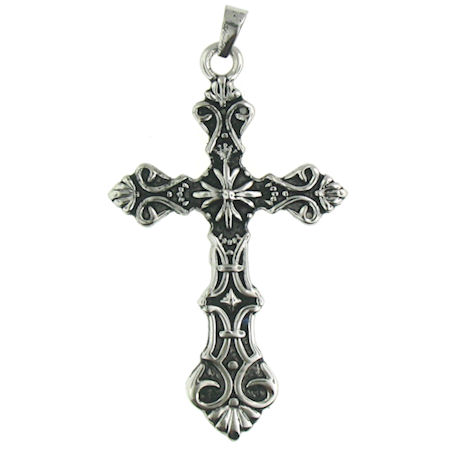 PDC2019 stainless steel cross pendant ENLARGED