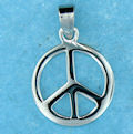 Peace Sign Pendant Necklaces