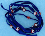 Evil Eye 11465 bracelet Blue with red eyes