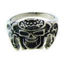 Stainless Steel skull ring SRC2012